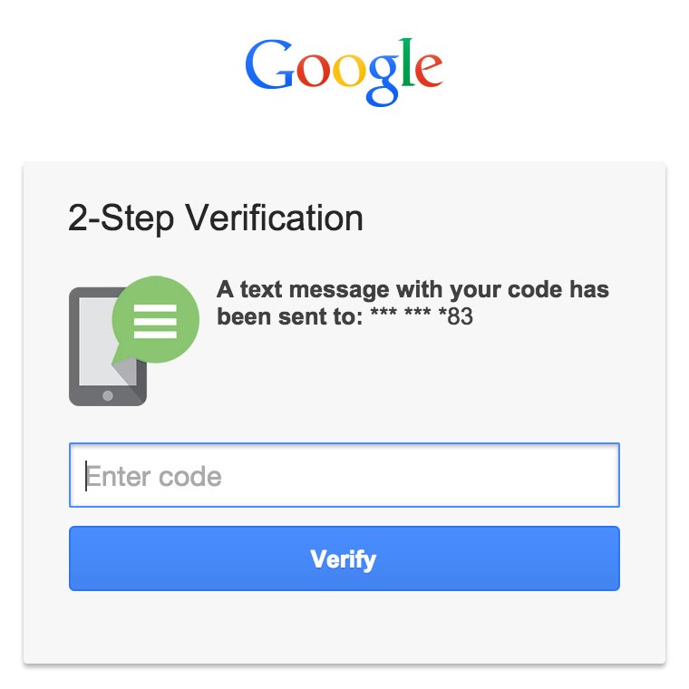 Use 2-step verification in Live Chat