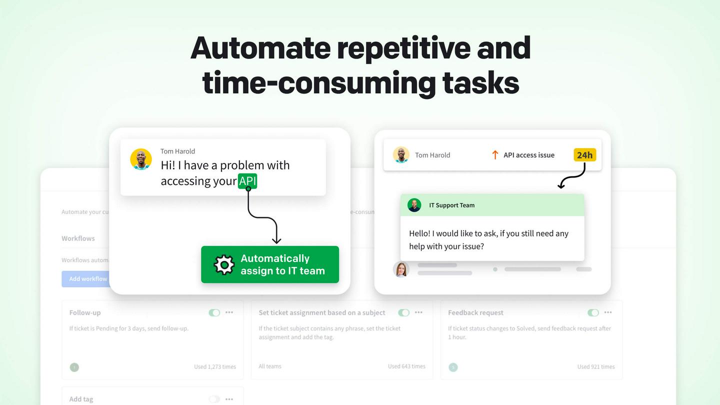 Automate tasks