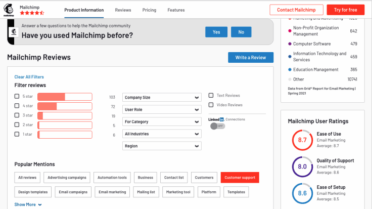 Running competition research is one of the recommended methods of collecting insights for your customer needs analysis