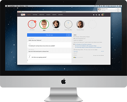LiveChat pour Mac OS