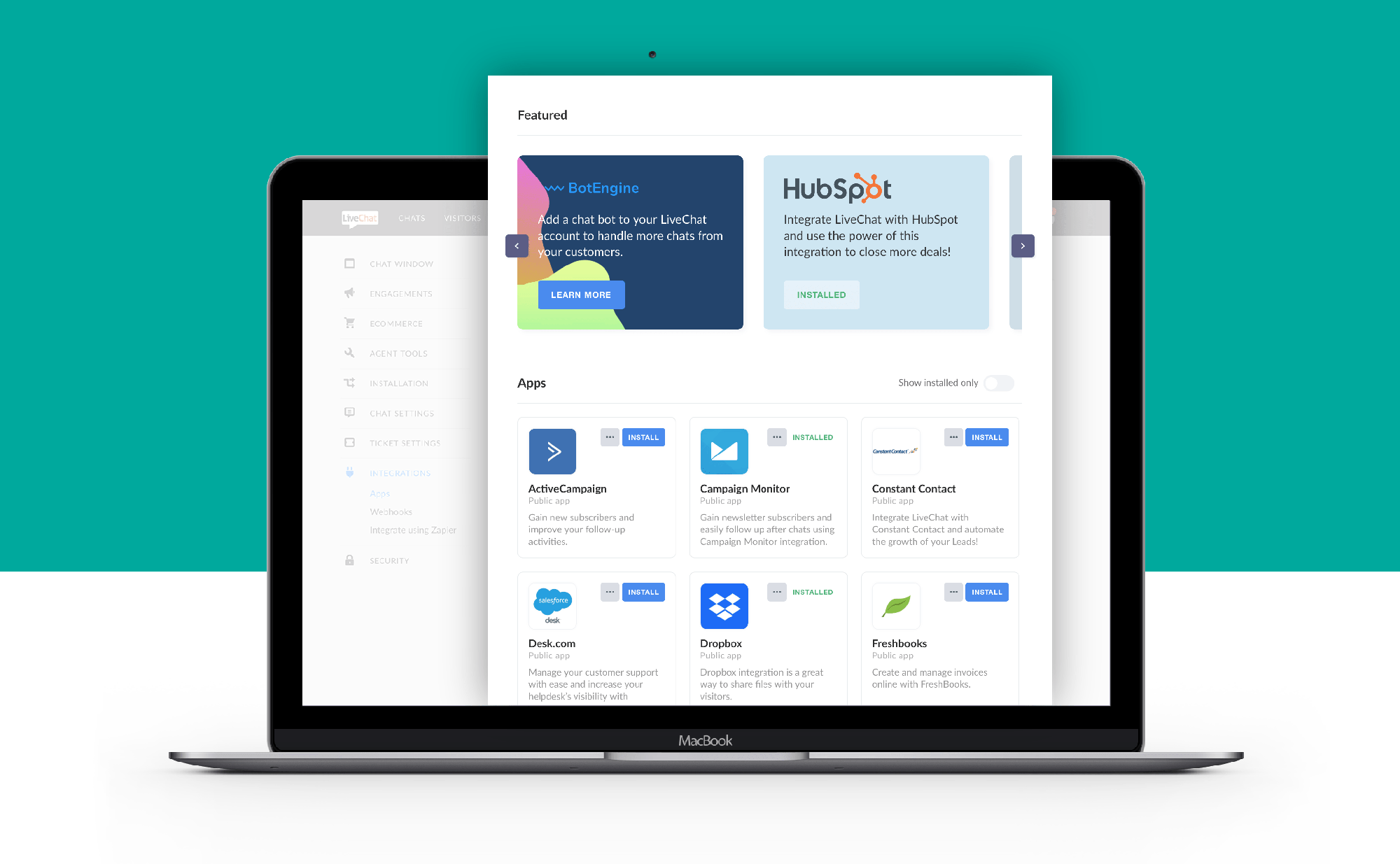 Explore New LiveChat Marketplace